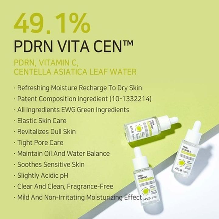 Image du produit Aplb Pdrn Vitamin C Ampoule Serum Pdrn Vita Centm 49.1% 1.35 Fl Oz (39.92 ml)
