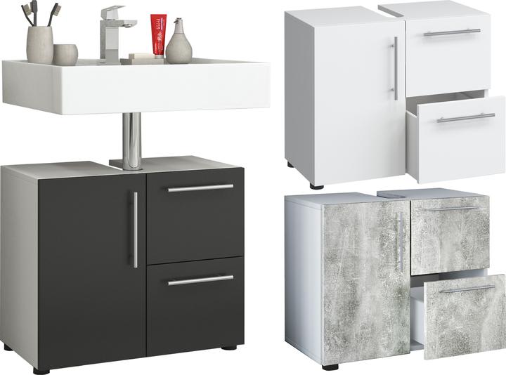 Actual product image VCM Wooden bathroom furniture series Flandu