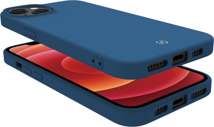 Actual product image Celly Chrome Mobile Phone Case 17 cm (6.7') Cover Blue (Apple iPhone 14 Plus)