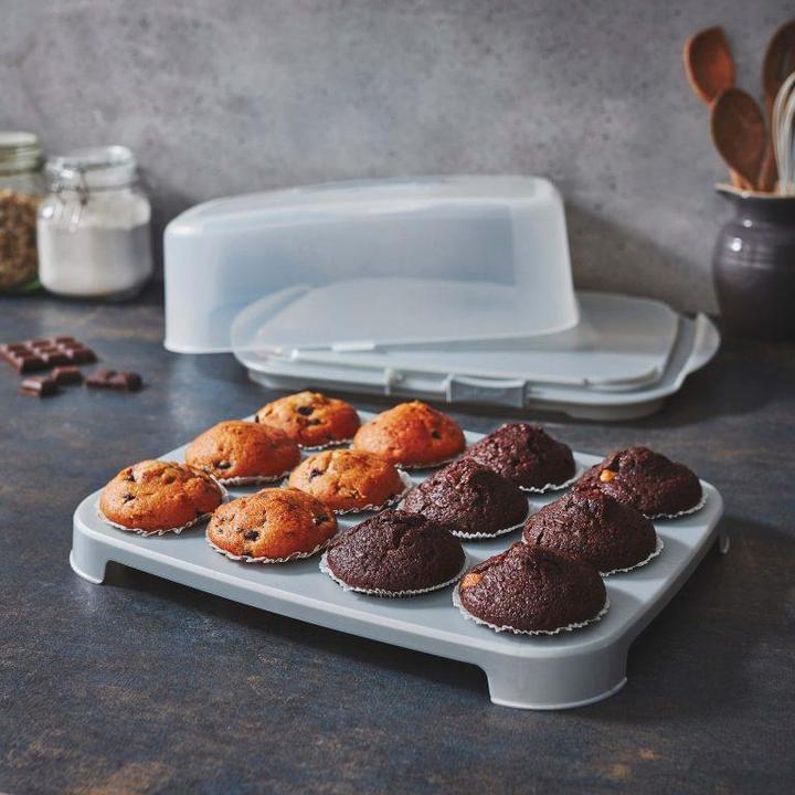 Actual product image CHG Kuchen-Transportbox für Muffins & Blechkuchen 3650-00