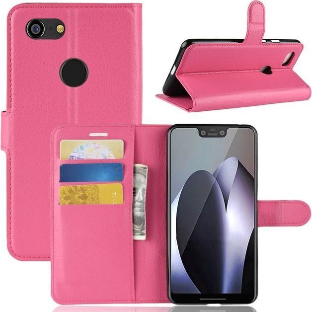 Produktbild MU Classic Litchi Leder Bookcover Series (Google Pixel 3 XL)