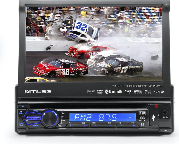 Produktbild Muse Autoradio Mit Dvd-Player, Bluetooth, USB Und Sd