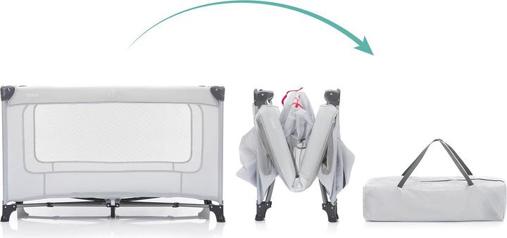 Image du produit Fillikid Lit de voyage Nizza (60 x 120 cm)