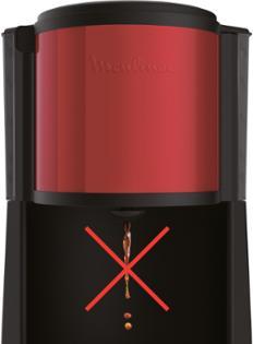 Actual product image Moulinex Subito FG370D11 Red/Black - Koffiezetapparaat