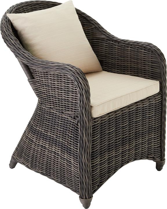 Produktbild tectake Rattan Sitzgruppe Zürich 4+1 (91 x 73.50 cm)