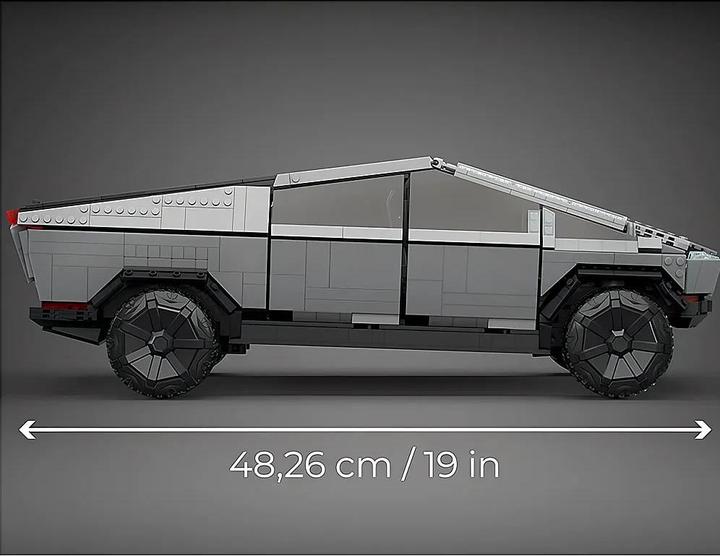 Actual product image Mega Construx MEGA Tesla Cybertruck