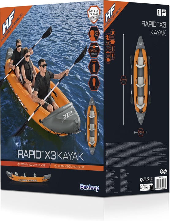 Produktbild Bestway 65132 / 24 (381 cm, 3 Pers.)