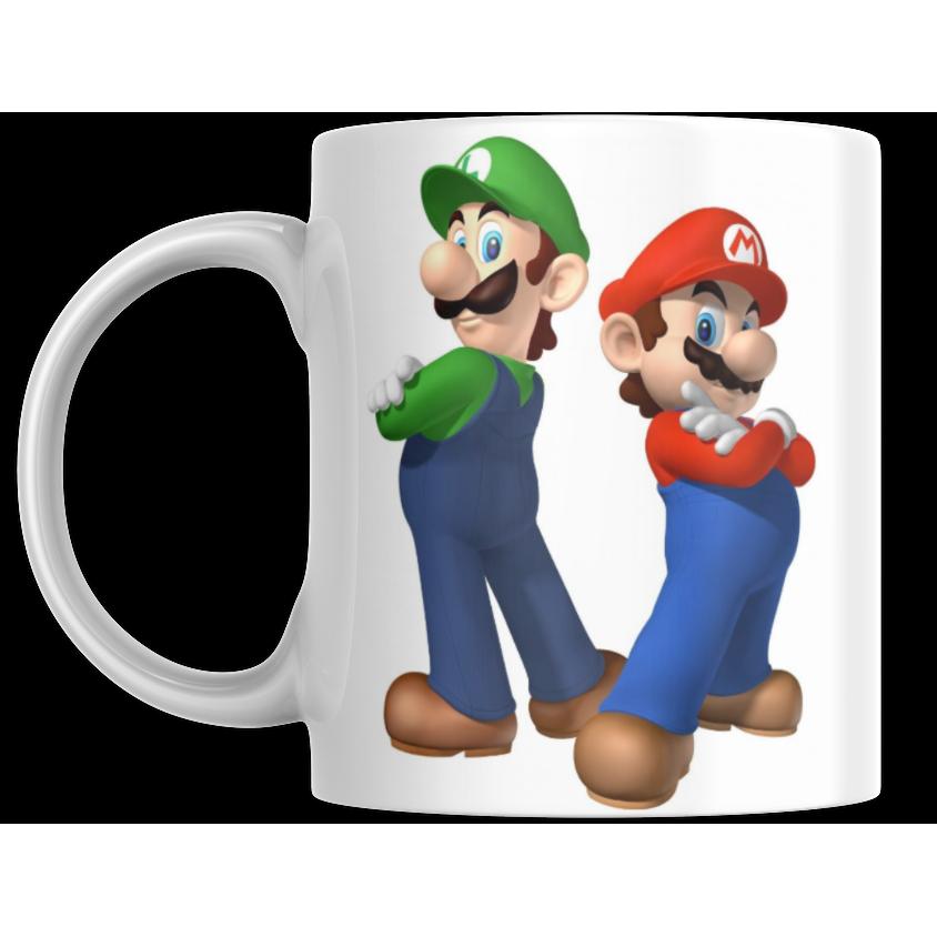 Tinisu, Tasse, Super Mario Tasse Luigi Kaffeetasse 325ml Mug Cup Geschenk (325 ml, 1 x)
