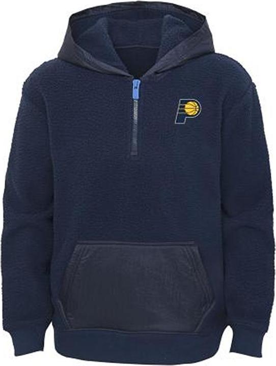 Image du produit Outerstuff Nba On Fire Polar Fleece 1/4 Zip Indiana Pacers Bs8 (S)