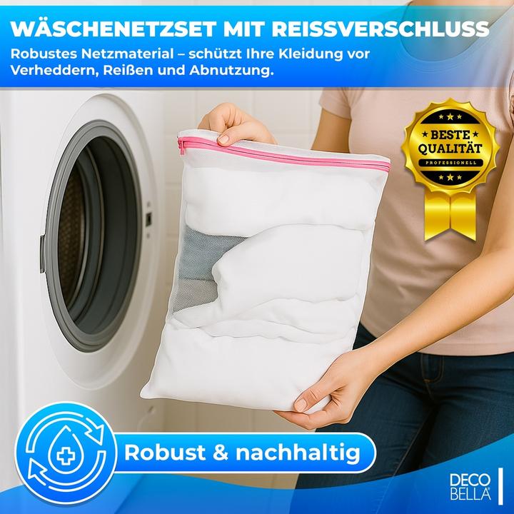 Produktbild DecoBella Wäschenetz Set