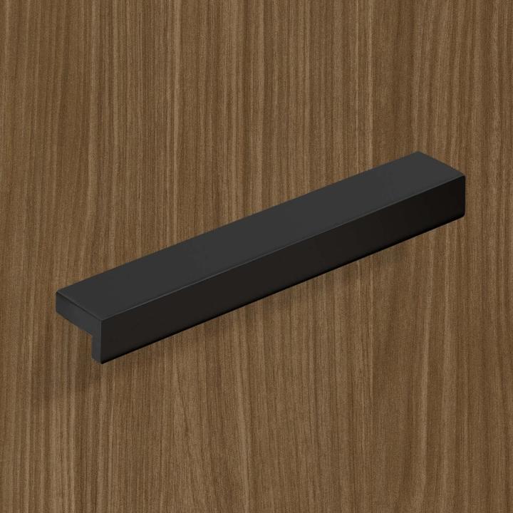 Produktbild Hettich Griff Rovigo Schwarz matt 64 mm