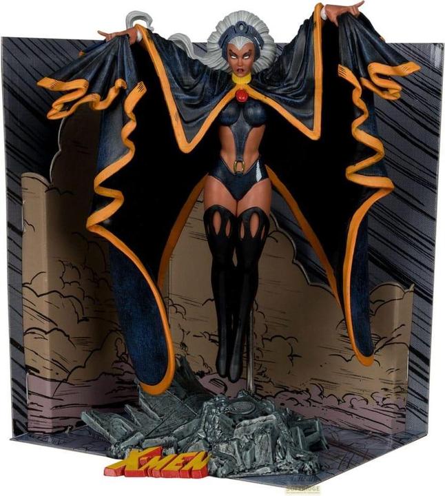 Actual product image McFarlane Marvel Collection PVC Statue 1/10 Storm (Marvel Tales featuring Spider-Man and The X-Men #236) 18 cm
