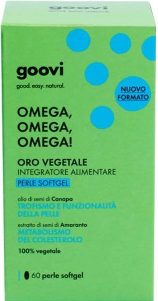 Image du produit Goovi OMEGA OMEGA OMEGA 3-6-9 Pflanzengold Kapsel Softgel (60 pièce(s), Capsules, 131 g)