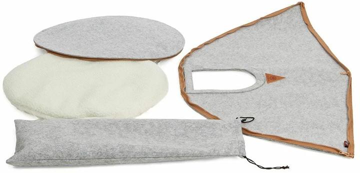 Actual product image CanadianCat Cat tent Cone (65 cm, Light grey)