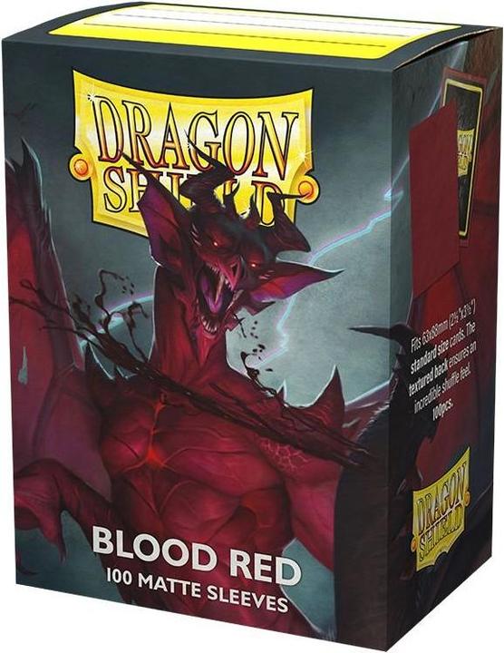 Produktbild Arcane Tinman Standard Sleeves - Matte Blood Red 'Simurag' (100 Units)
