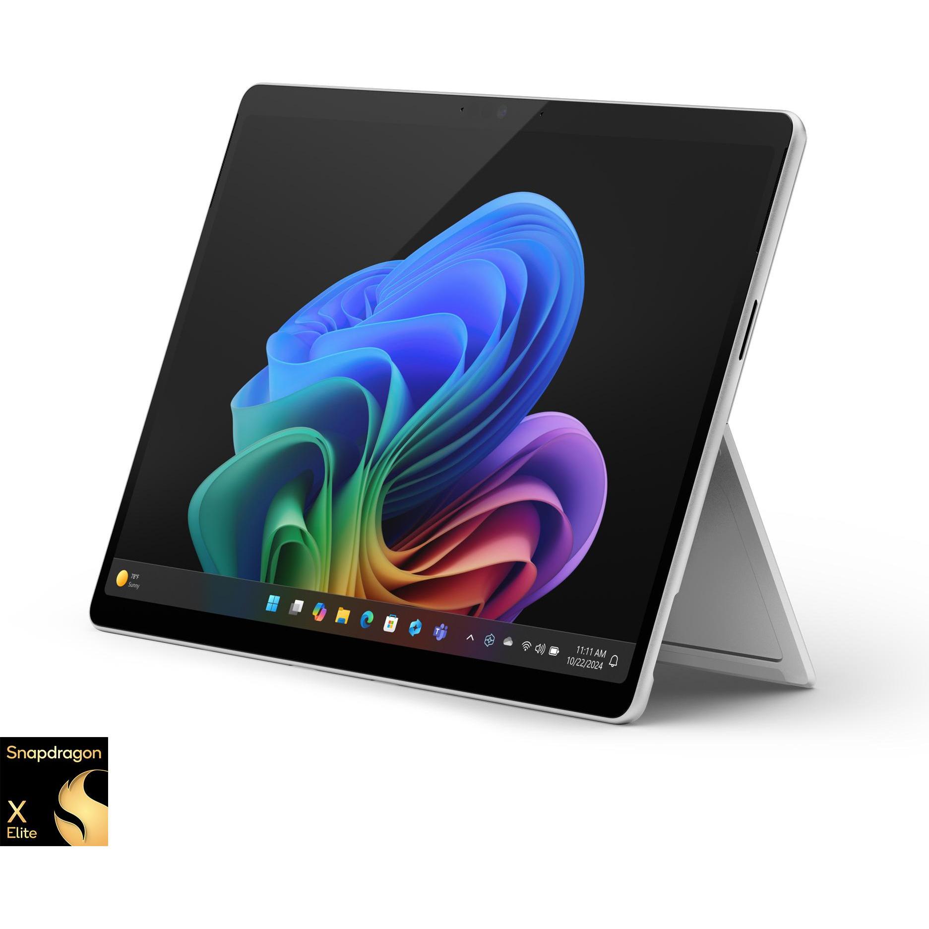 Microsoft Surface Pro – Copilot+ PC (mit Netzteil) – 11. Edition (13", Snapdragon X Elite X1E-80-100, 16 GB, 1000 GB, Oh...