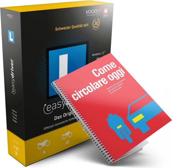 Immagine prodotto easydriver 2024/25 incluso libro di teoria (1 Utente, 12 mesi)