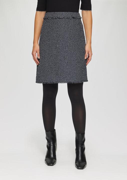 Produktbild S.Oliver Rock Bouclérock in Denim-Optik (44)