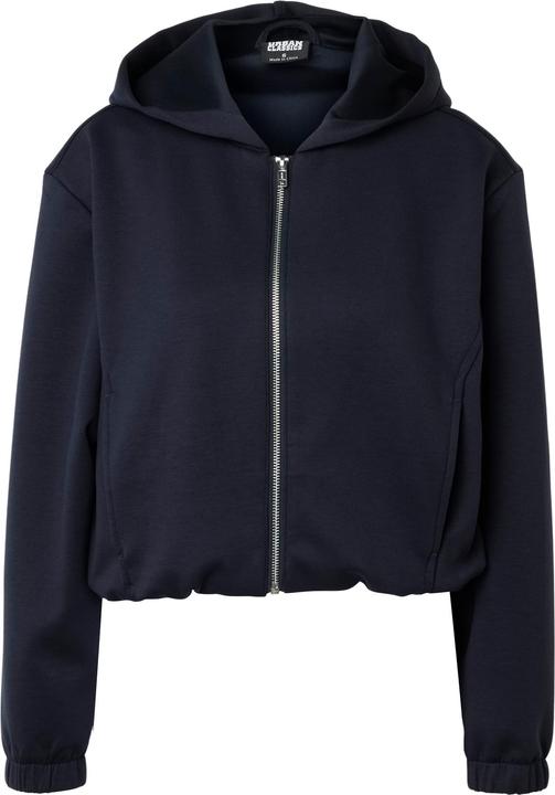 Produktbild Urban Classics Ladies Scuba Zip Hoodie navy M (M)