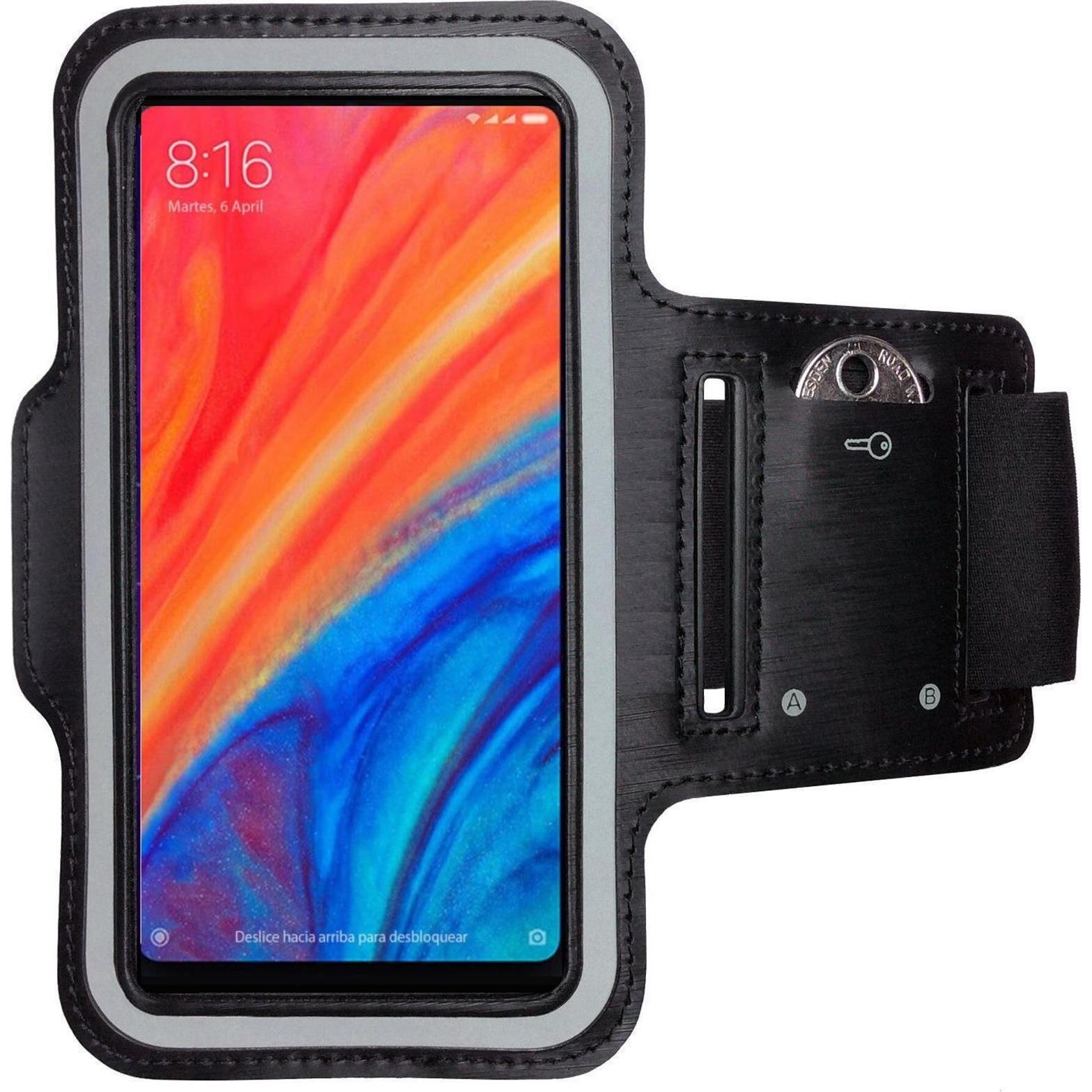 CoverKingz Sportarmband für Xiaomi Mi Mix 2S, Smartphone Sportarmband, Schwarz
