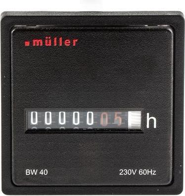 Produktbild müller Betriebsstundenzähler 7 Digit 60Hz