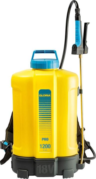 Immagine prodotto Gloria Haus und Garten 000067.0000 Zaino irroratore a batteria 18V 12l senza batteria Zaino irroratore 12 l (0000 (12 l)