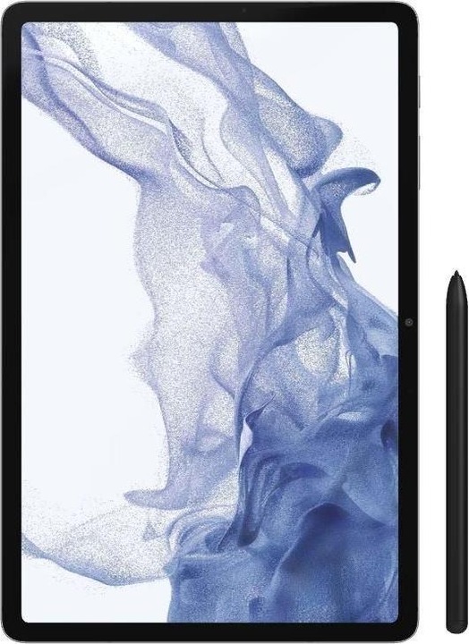 Produktbild Samsung Galaxy Tab S8 (5G, 11", 128 GB, Silver)