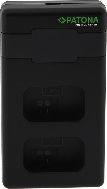 Produktbild Patona Premium Twin Charger Sony NP-FW50 (Kamera Akku Ladegerät)
