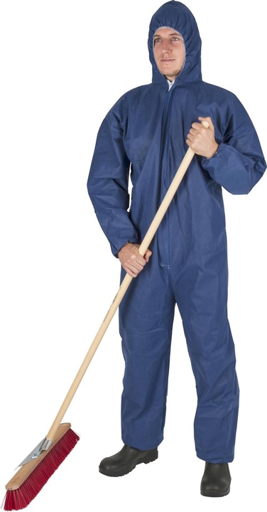 Produktbild Einwegoverall blau, Gr. XXL (XXL)