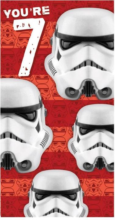 Immagine prodotto Star Wars Stormtrooper 7° Compleanno Biglietto d'Auguri