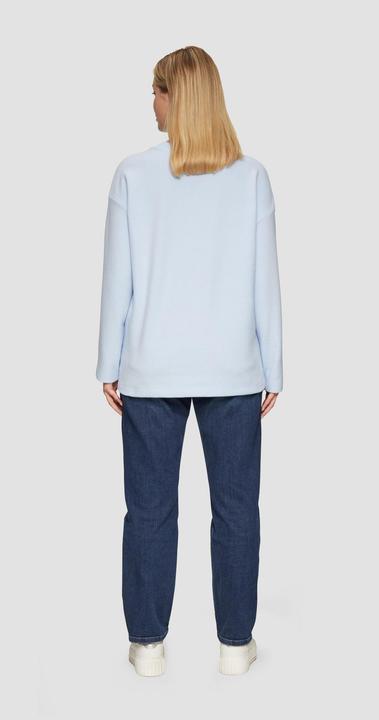 Produktbild s.Oliver Sweatshirt Weiches Sweatshirt mit überschnittenen Schultern (46)