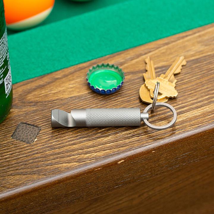 Actual product image Kikkerland - Chug It! - 0.5 inches diameter x 2.75 inches length (Bottle opener)