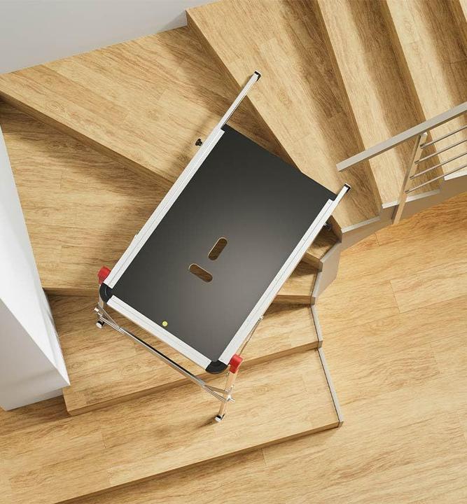 Image du produit Hailo TP1, Palier d'escalier, La solution innovante et sûre pour rénover et décorer votre cage d'escalier (Plate-forme de travail, 120 cm)