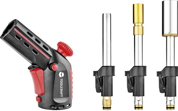 Actual product image Toolcraft 4-piece soldering set for soft and hard soldering work (Soldering bit)