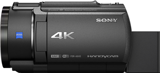 Actual product image Sony AX43A 4K (8.29 Mpx, 25p, 20 x)