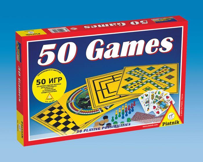 Actual product image Piatnik Board game set 50 Games