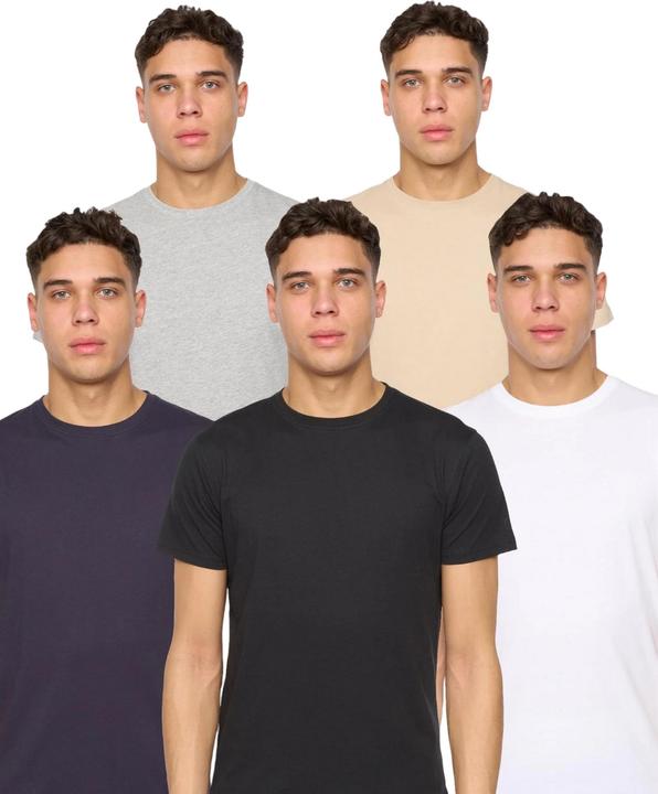 Immagine prodotto Duck and Cover Frankinz Maglietta Uomo Misura Confezione 5 (S)