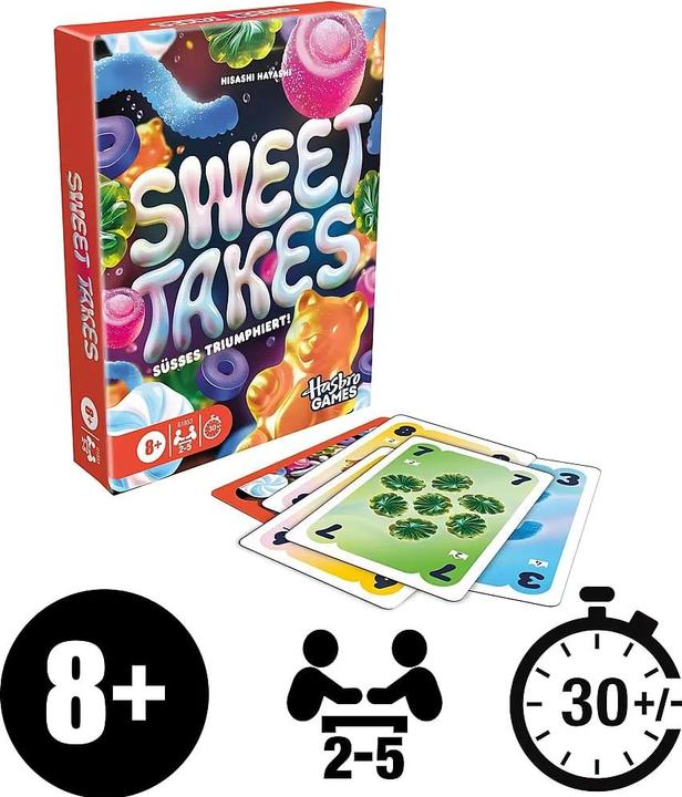 Productafbeelding Hasbro Gaming Sweet Takes Kartenspiel (Duits, 2 - 5 Spelers)
