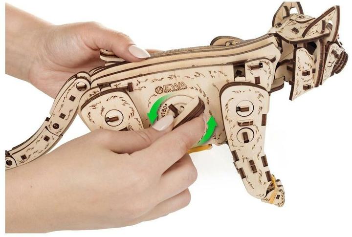 Produktbild Eco Wood Art Kätzchen - 3D Holzbausatz