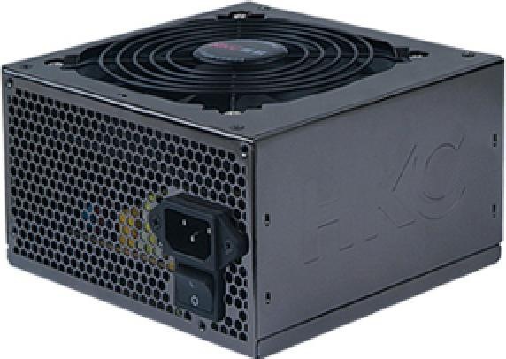Actual product image HKC V-550 - 550 W - 75% - PC - ATX - Black - Red - 150 mm (550 W)