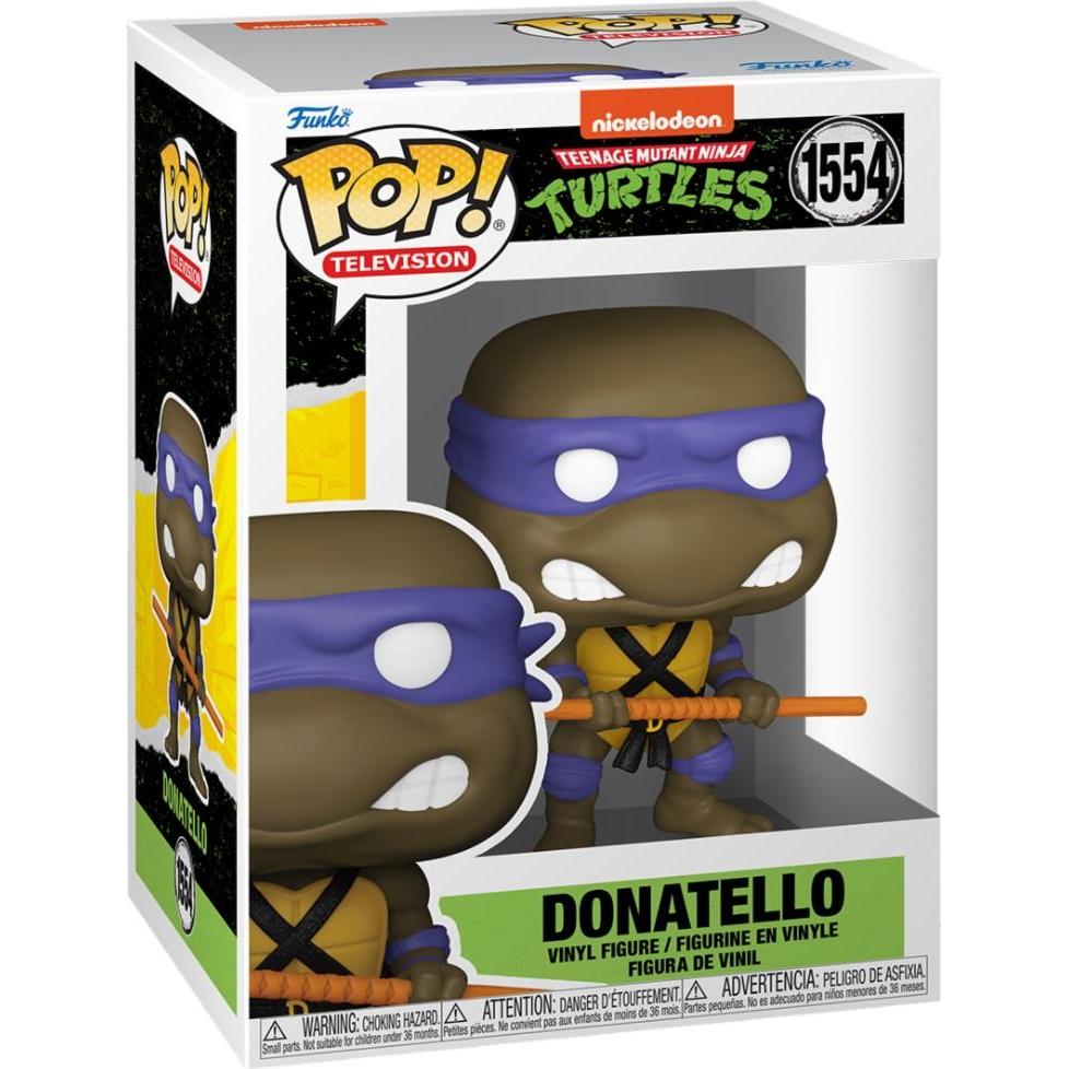 Thumbnail - Funko Teenage Mutant Ninja Turtles POP! Movies Vinyl Figur Donatello 9 cm