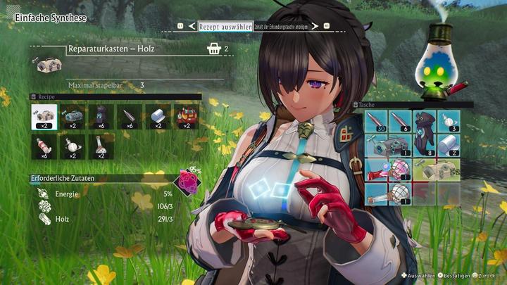 Actual product image Koei Tecmo Atelier Yumia: The alchemist of memories and the dreamed La. (PS4, DE)