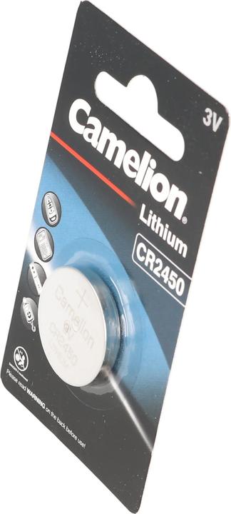 Productafbeelding Camelion CR2450-BP1 - Einwegbatterie - CR2450 - Lithium - 3 V - 1 Stück(e) - Knopf/Münze (1 Pcs., CR2450, 550 mAh)