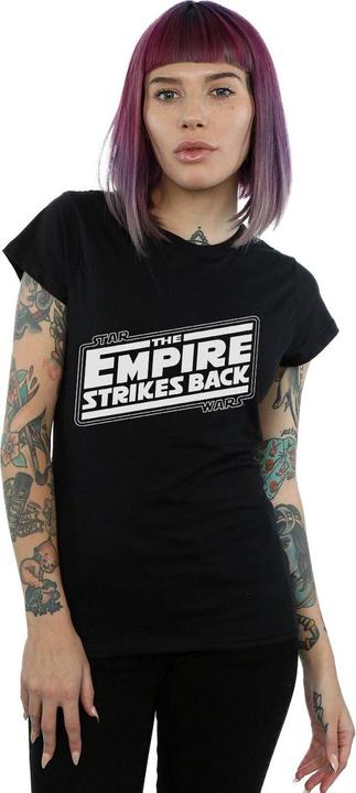 Image du produit Star Wars - T-shirt THE EMPIRE STRIKES BACK LOGO - Femme (XXL)