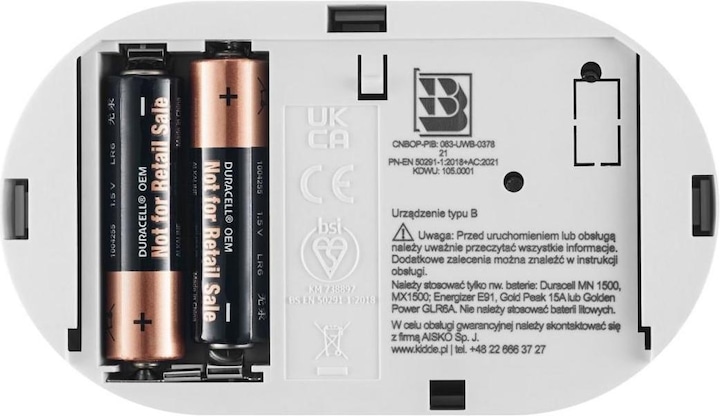 Produktbild Kidde carbon monoxide detector K5CO