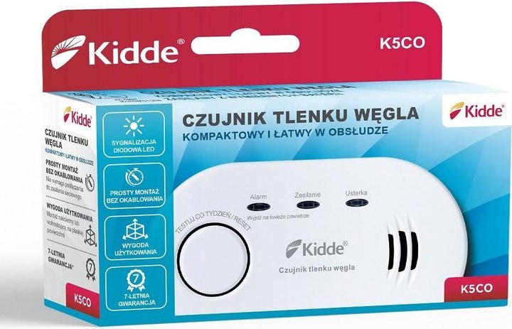 Produktbild Kidde carbon monoxide detector K5CO