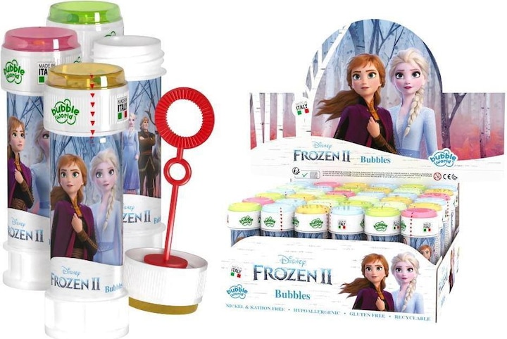 Immagine prodotto Brimarex Bolle di sapone Frozen 2 60ml schermo 36 pezzi