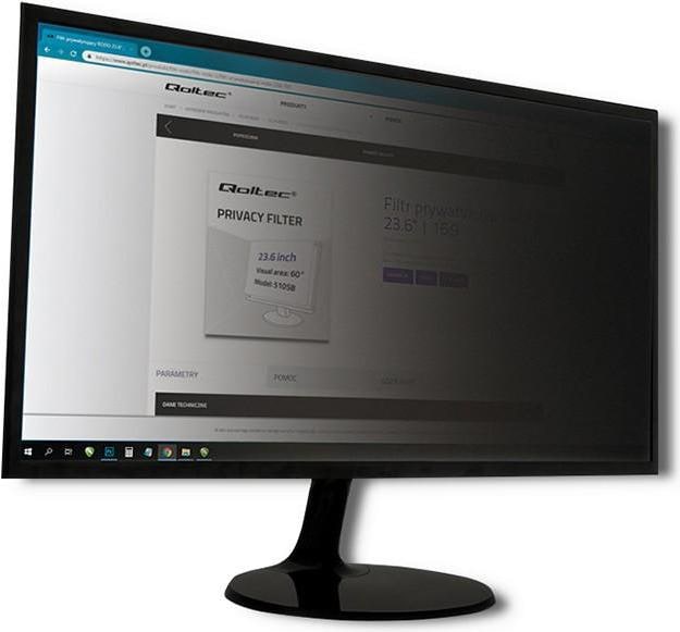 Produktbild Qoltec Privacy filters SHOW | 27" | 16:9 (27.01", 16 : 9)