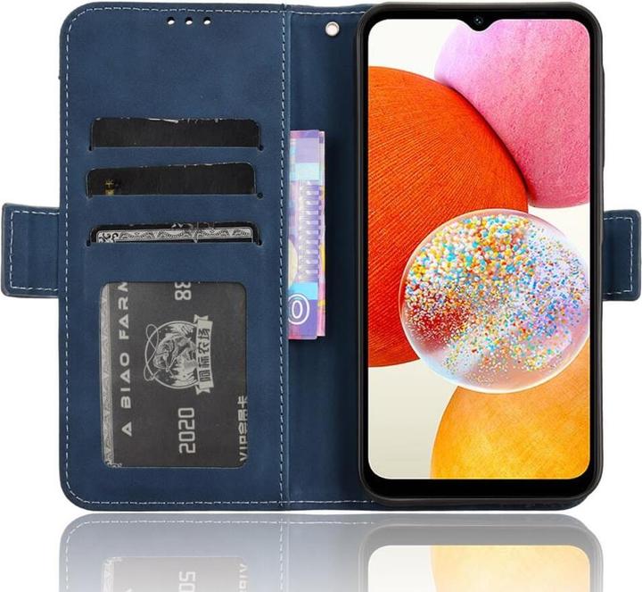 Image du produit Cover-Discount Galaxy A15 - Etui avec de nombreuses poches pour cartes bleu (Samsung Galaxy A15)