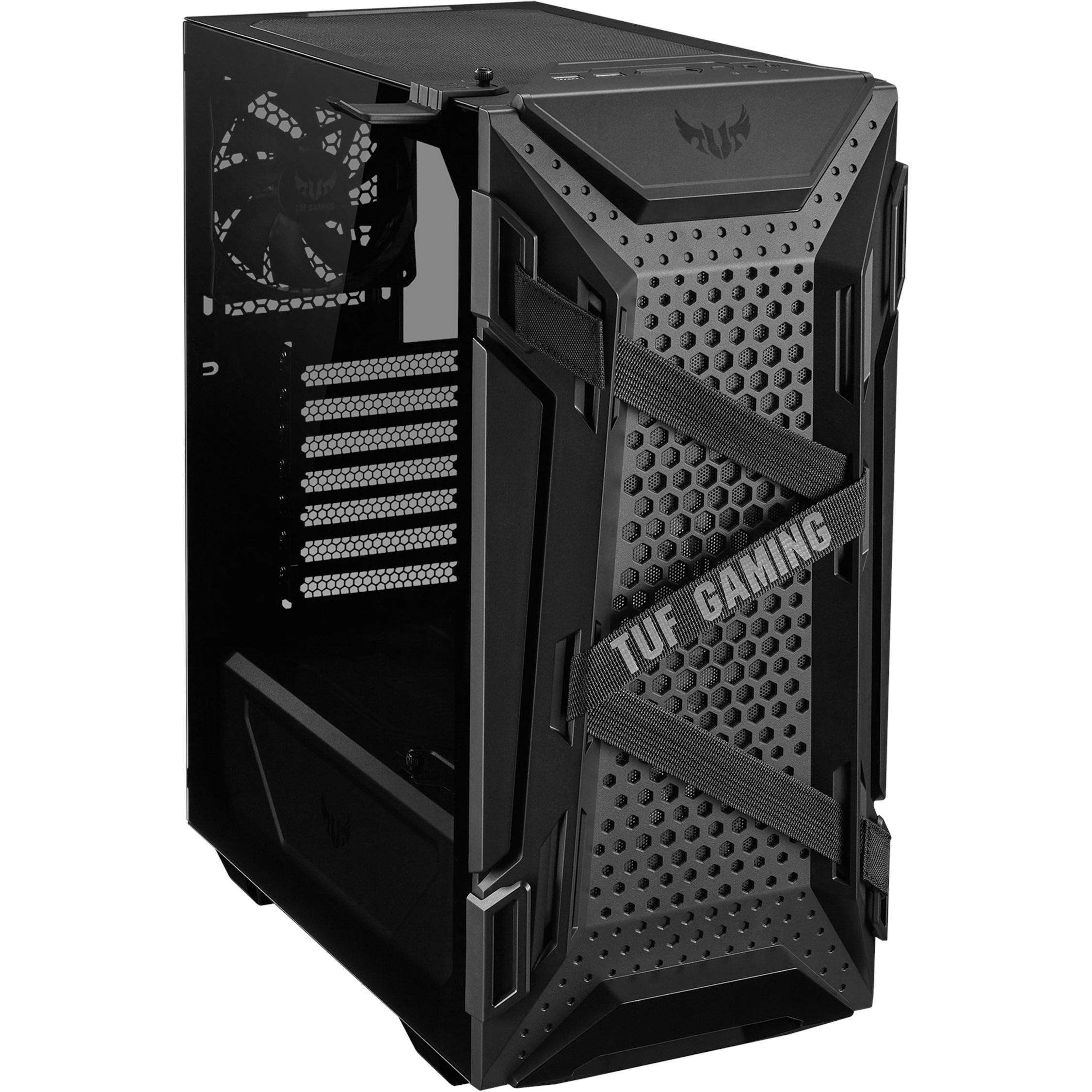 ASUS TUF Gaming GT301 (ATX), PC Gehäuse, Schwarz